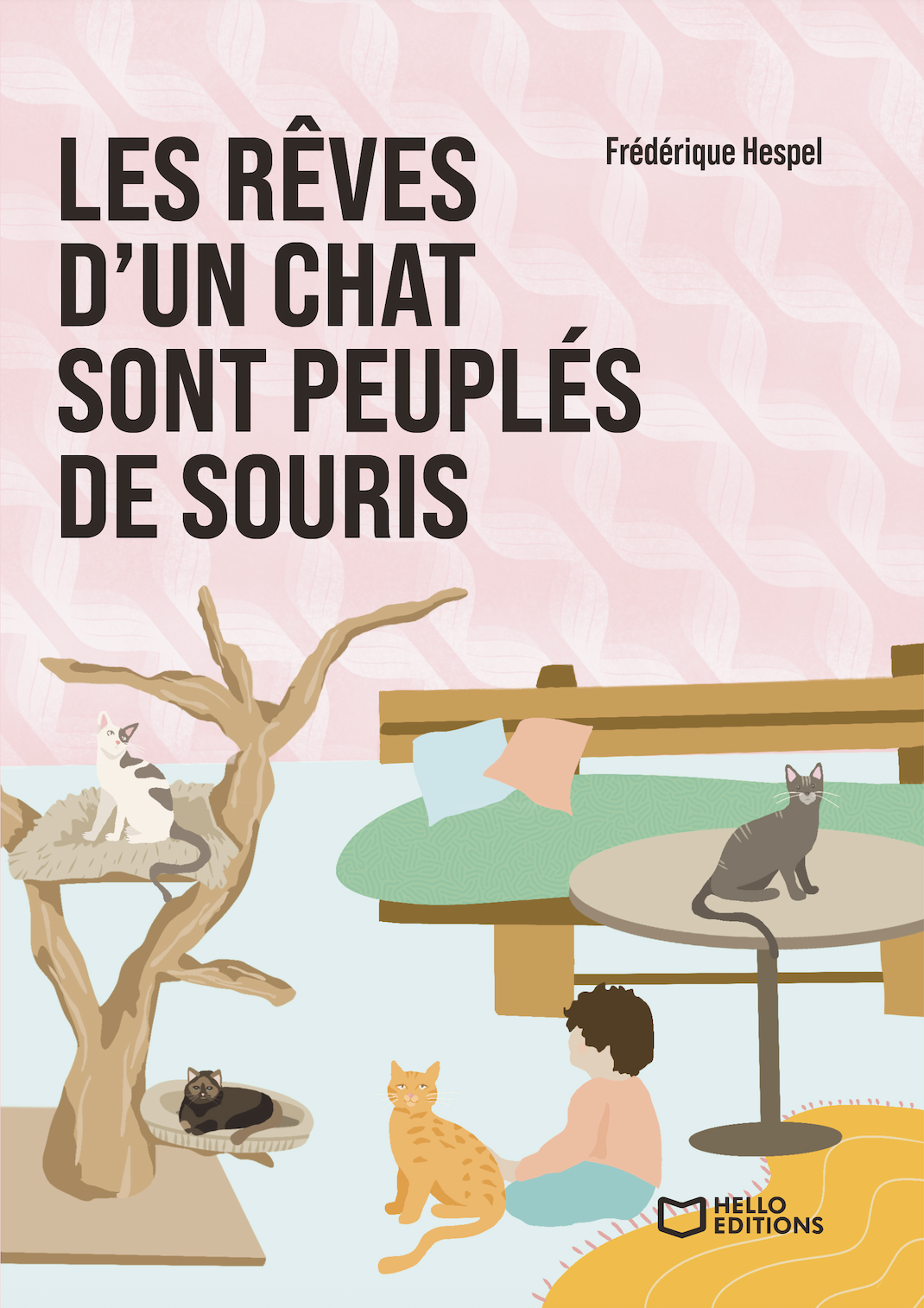 Les rêves d'un chat sont peuplés de souris. – Frédérique HESPEL, image size:1070x1514